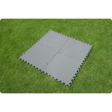 Bestway - zwembad tegels - 50x50 - set van 9 - grijs