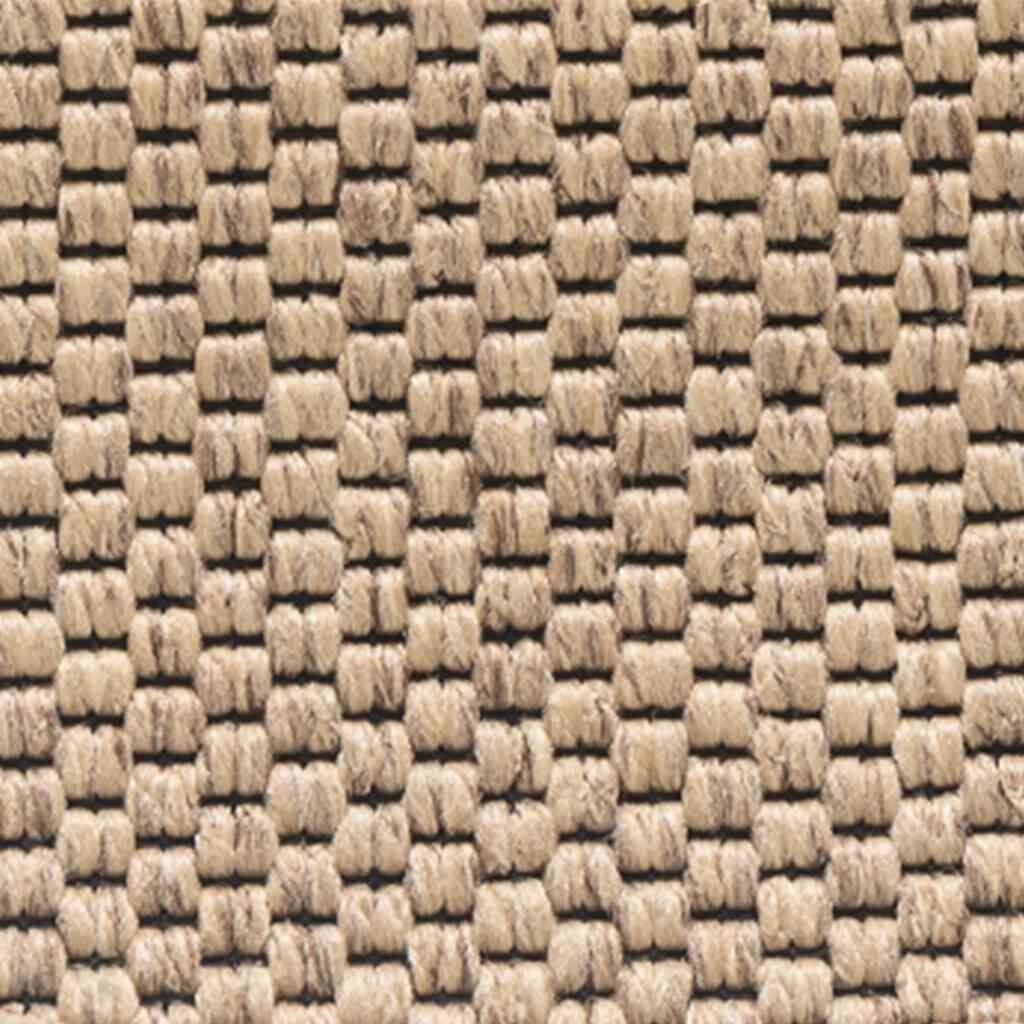 vidaXL Trapmatten zelfklevend 15 st sisal-look 56x17x3 cm zandkleurig