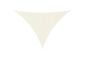 VidaXL Zonnescherm Driehoekig 3x4x5m Crème - 49% Korting