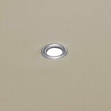 vidaXL Prieeldak 310 g/m² 4x3 m beige