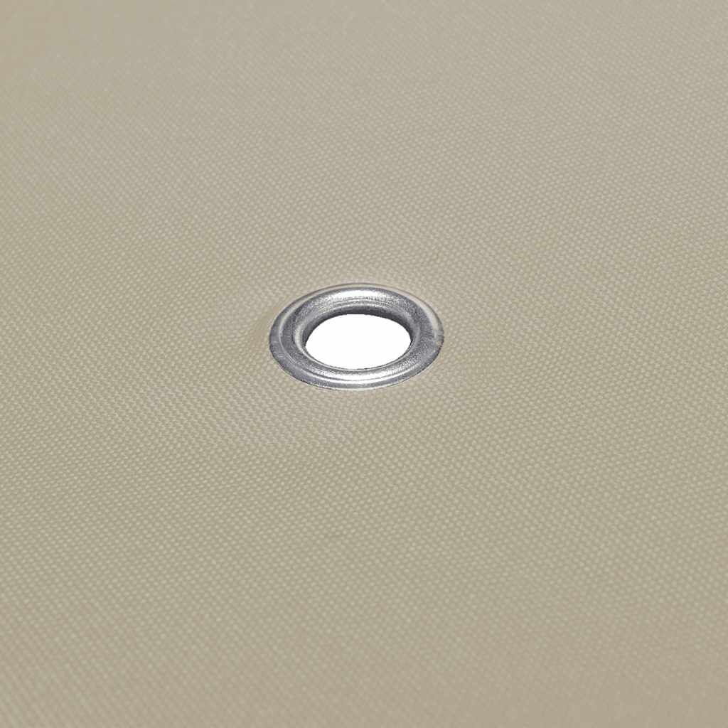 vidaXL Prieeldak 310 g/m² 4x3 m beige