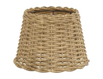 vidaXL Lampenkap Ø30x20 cm wicker bruin
