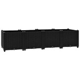vidaXL Plantenbak verhoogd 160x40x38 cm polypropyleen