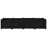 vidaXL Plantenbak verhoogd 160x40x38 cm polypropyleen