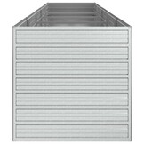 Verhoogde Plantenbak 400x80x77 cm Gegalvaniseerd Staal - 35% Korting!