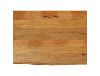 vidaXL Tafelblad met natuurlijke rand 70x60x2,5 cm massief mangohout