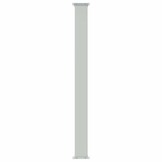 vidaXL Uittrekbaar Zijscherm 500 x 100 cm Polyester Rechthoekig Taupe