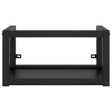 Wastafelframe Wandmontage 59x38 cm IJzer Zwart - 59% Korting