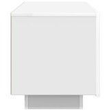 Tv-meubel bewerkt hout wit 100x35x40 cm - 34% Korting
