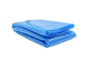 vidaXL Zwembadzeil rechthoekig 300 x 200 cm PE blauw