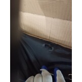 vidaXL Fietstrailer 45 kg ijzer zwart en blauw