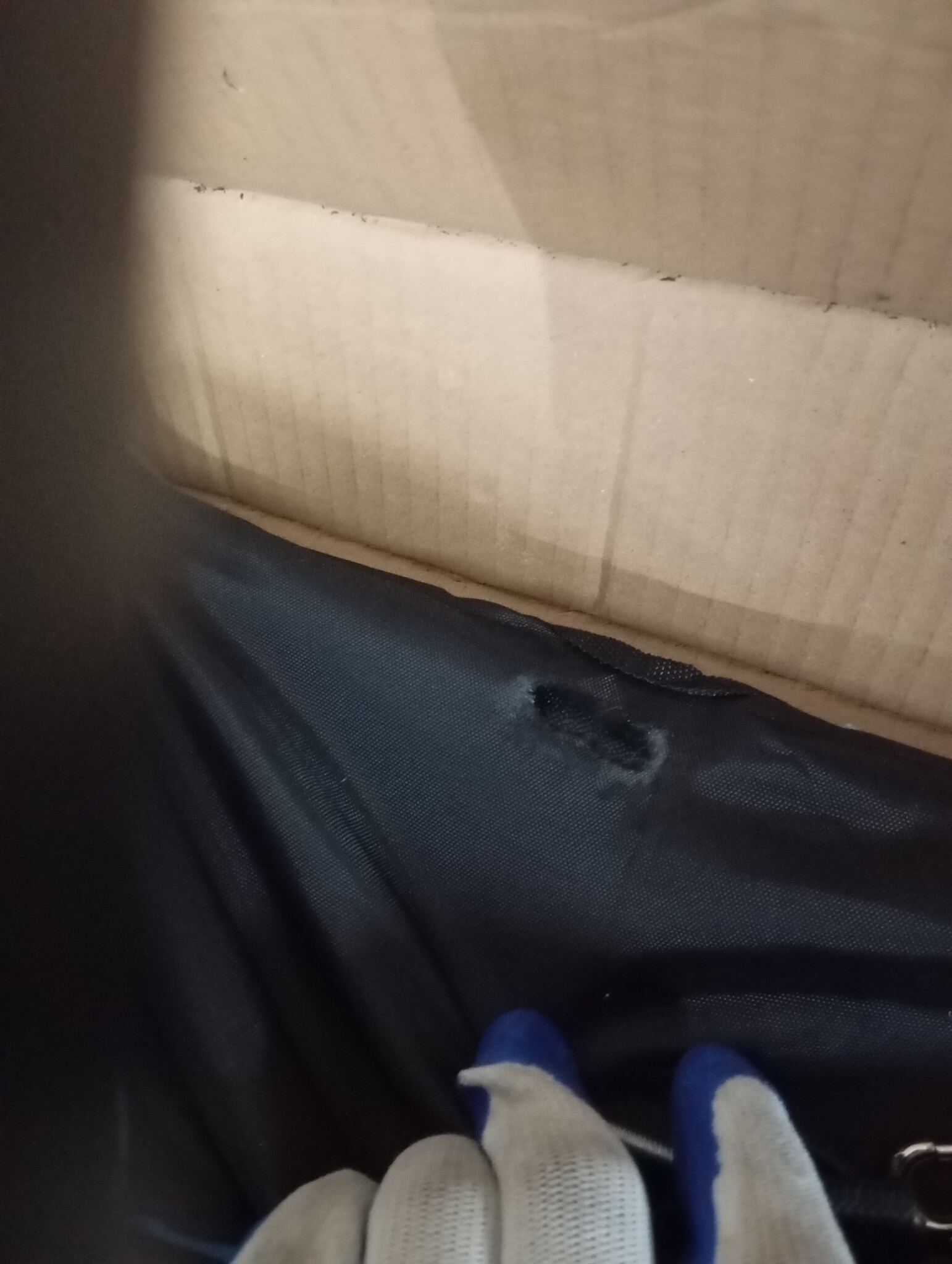 vidaXL Fietstrailer 45 kg ijzer zwart en blauw