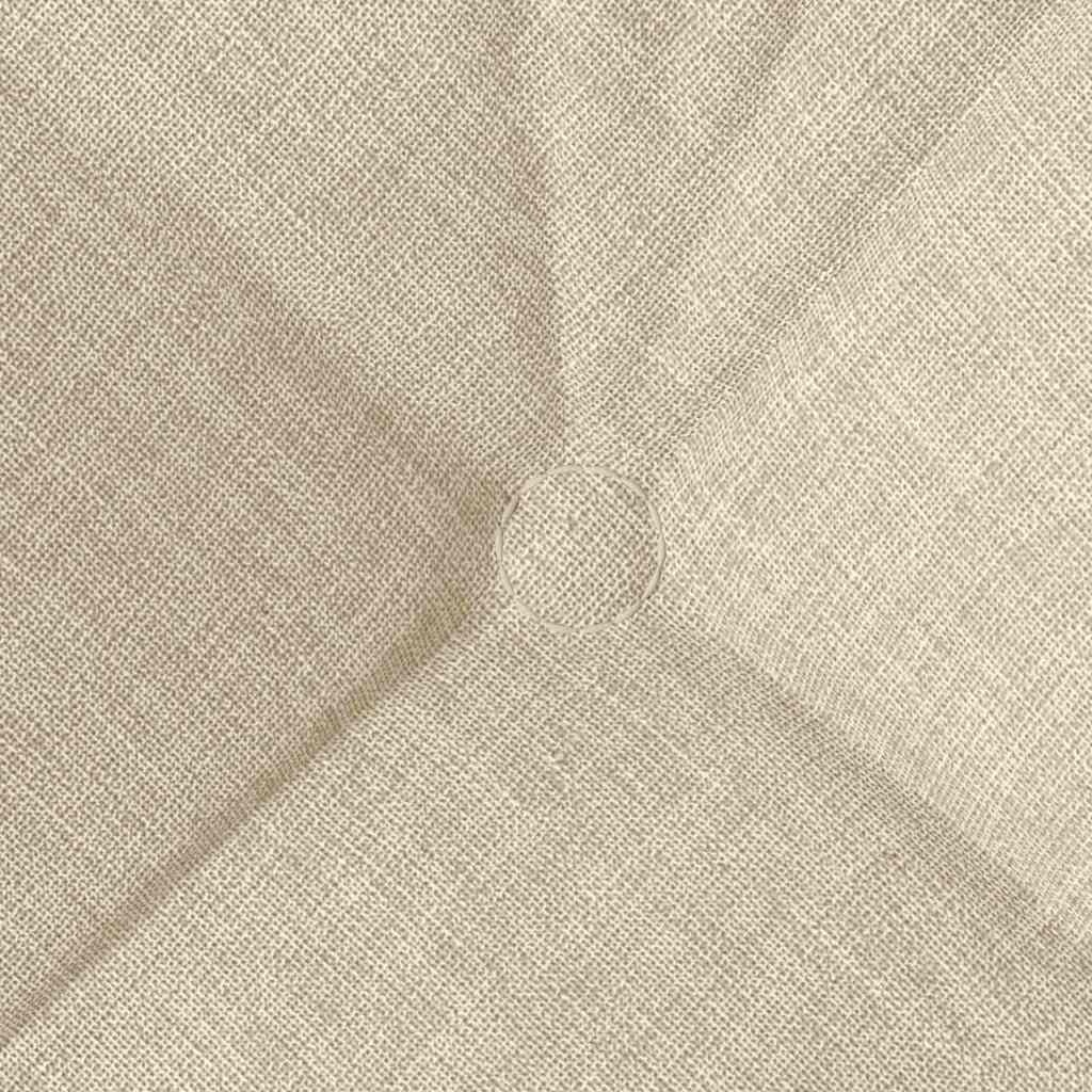 vidaXL Zitkussens 4 pcs Crème 45 x 45 x 12 cm Stof