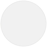 vidaXL Tafelbeschermer Ø 110 cm 2 mm PVC mat