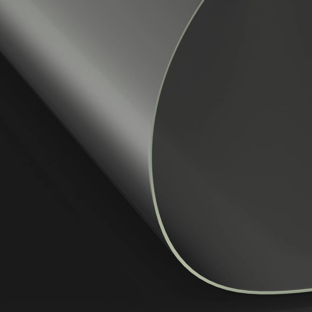 vidaXL Tafelbeschermer Ø 110 cm 2 mm PVC mat