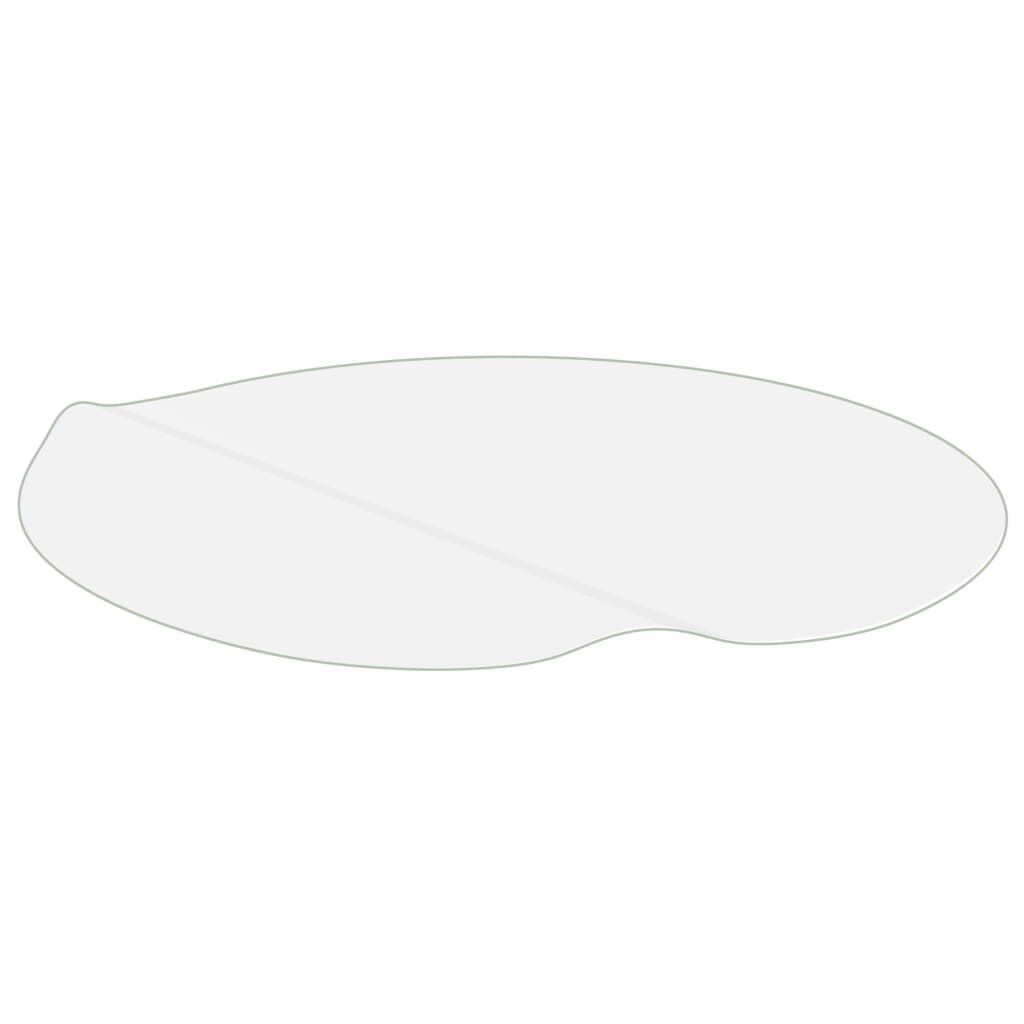 vidaXL Tafelbeschermer Ø 110 cm 2 mm PVC mat