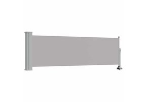 Uittrekbaar Tuinscherm 80x300cm Grijs - 34% Korting