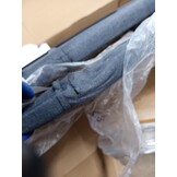 vidaXL Hoofdborden 2 st 100x5x78/88 cm stof donkergrijs