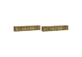 Plantenbakken Hout met 35% Korting - 2 stuks