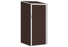 Tuinschuur 87x98x159 cm Staal Bruin - 35% Korting