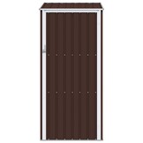 vidaXL Tuinschuur 87x98x159 cm gegalvaniseerd staal bruin