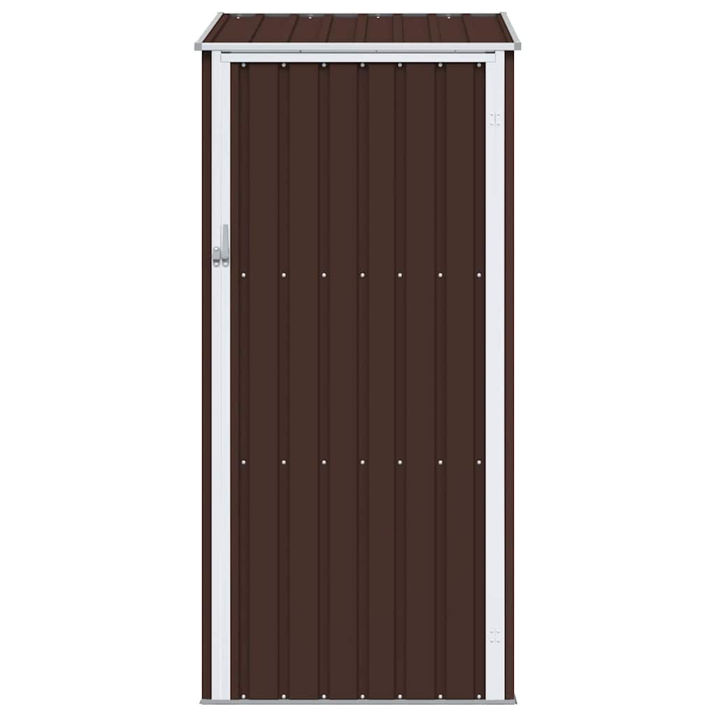 vidaXL Tuinschuur 87x98x159 cm gegalvaniseerd staal bruin