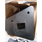 Schommel ophangstang - 100cm - gepoedercoat staal - zwart