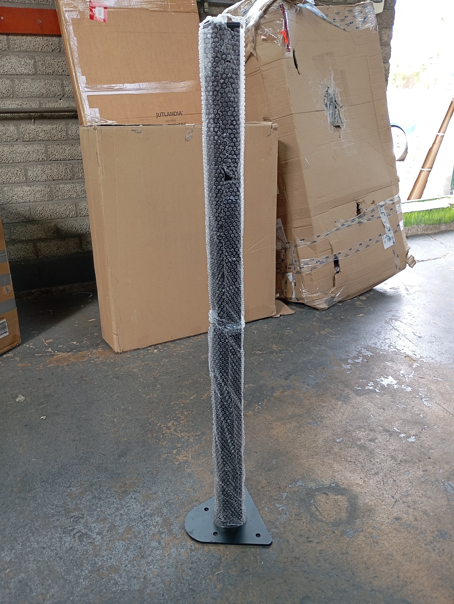 Schommel ophangstang - 100cm - gepoedercoat staal - zwart