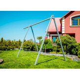 Schommel ophangstang - 100cm - gepoedercoat staal - zwart