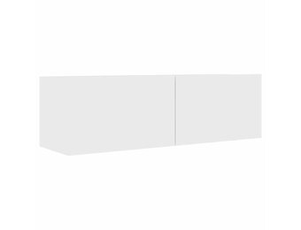 vidaXL Tv-meubel 100x30x30 cm bewerkt hout wit
