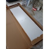vidaXL Tv-meubel 100x30x30 cm bewerkt hout wit