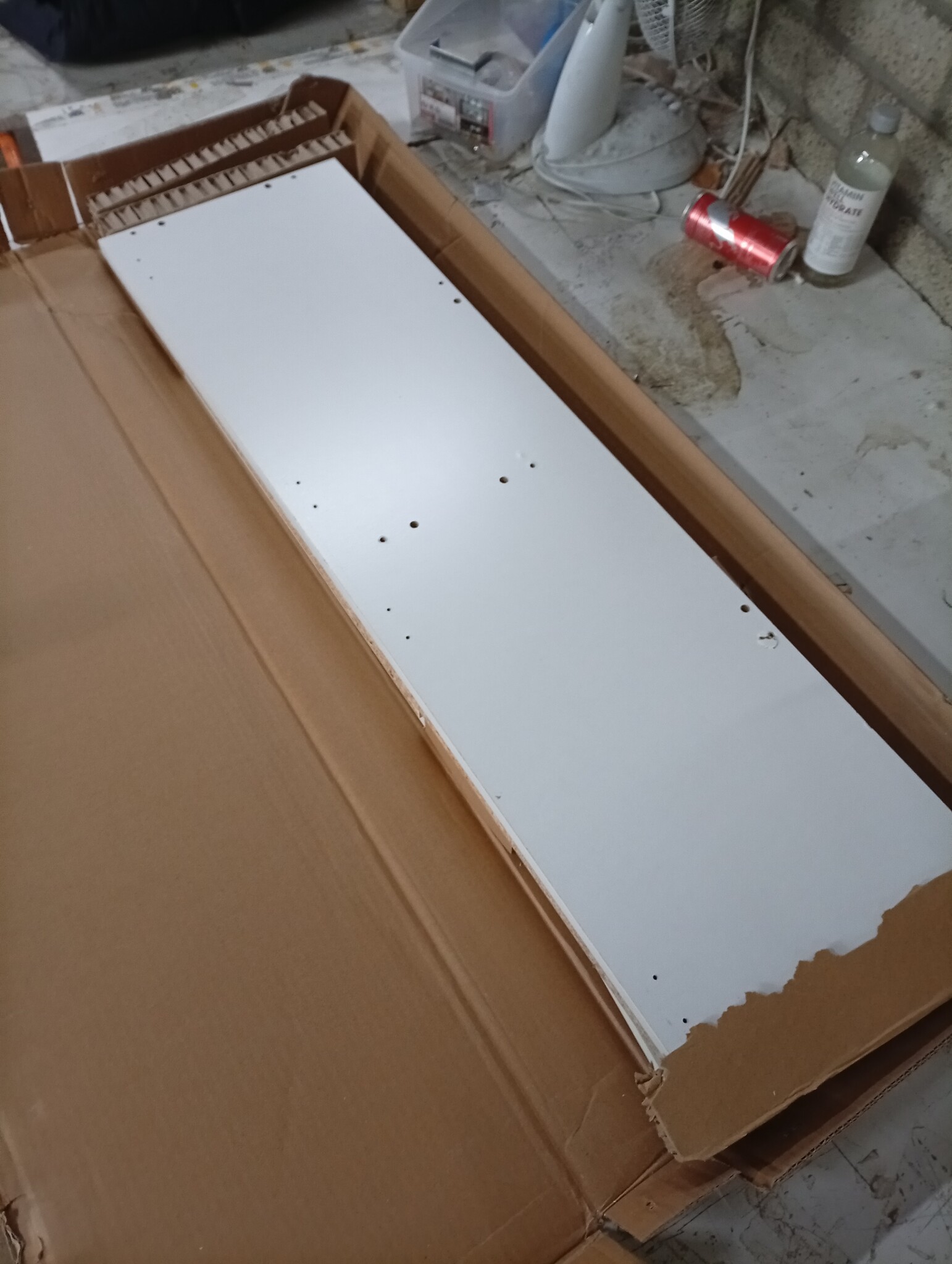 vidaXL Tv-meubel 100x30x30 cm bewerkt hout wit