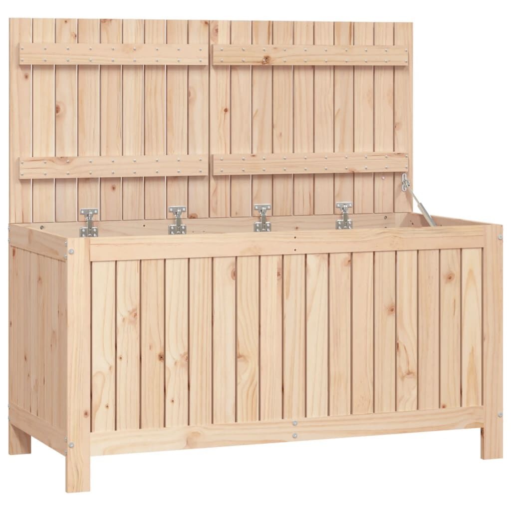 vidaXL Tuinbox 121x55x64 cm massief grenenhout