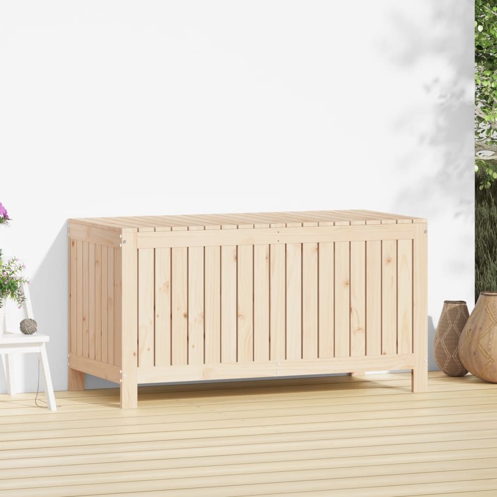 vidaXL Tuinbox 121x55x64 cm massief grenenhout