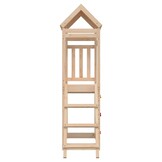vidaXL Speelhuis 52,5x110,5x214 cm massief grenenhout