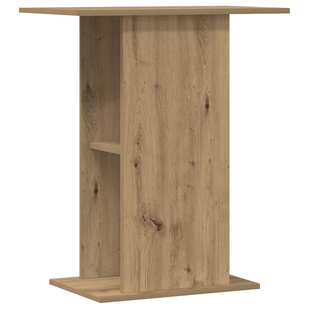 vidaXL Aquariumstandaard Artisan Eikenhout 36x60,5x72,5 cm