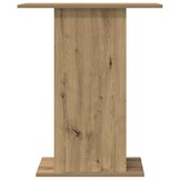vidaXL Aquariumstandaard Artisan Eikenhout 36x60,5x72,5 cm