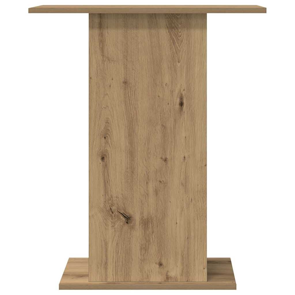 vidaXL Aquariumstandaard Artisan Eikenhout 36x60,5x72,5 cm