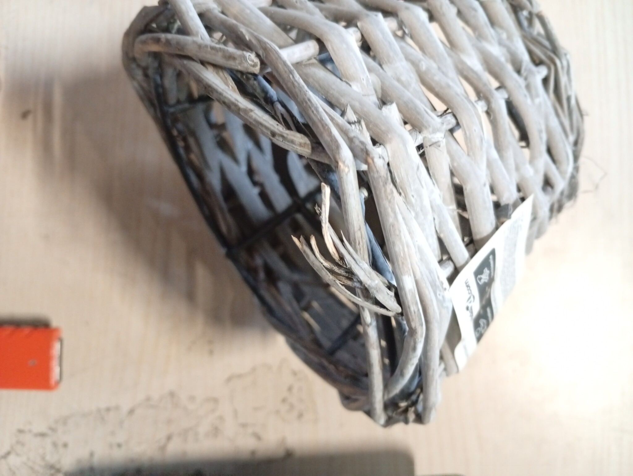 vidaXL Lampenkap Ø15x12 cm wicker bruin