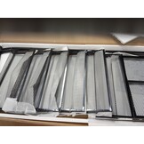 vidaXL Tijdschriftenrek zwart 47,5x43x133 cm A4