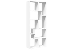 Kamerscherm / Boekenkast Wit Bewerkt Hout - 35% Korting