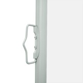 vidaXL Tuinscherm uittrekbaar 140x600 cm crème