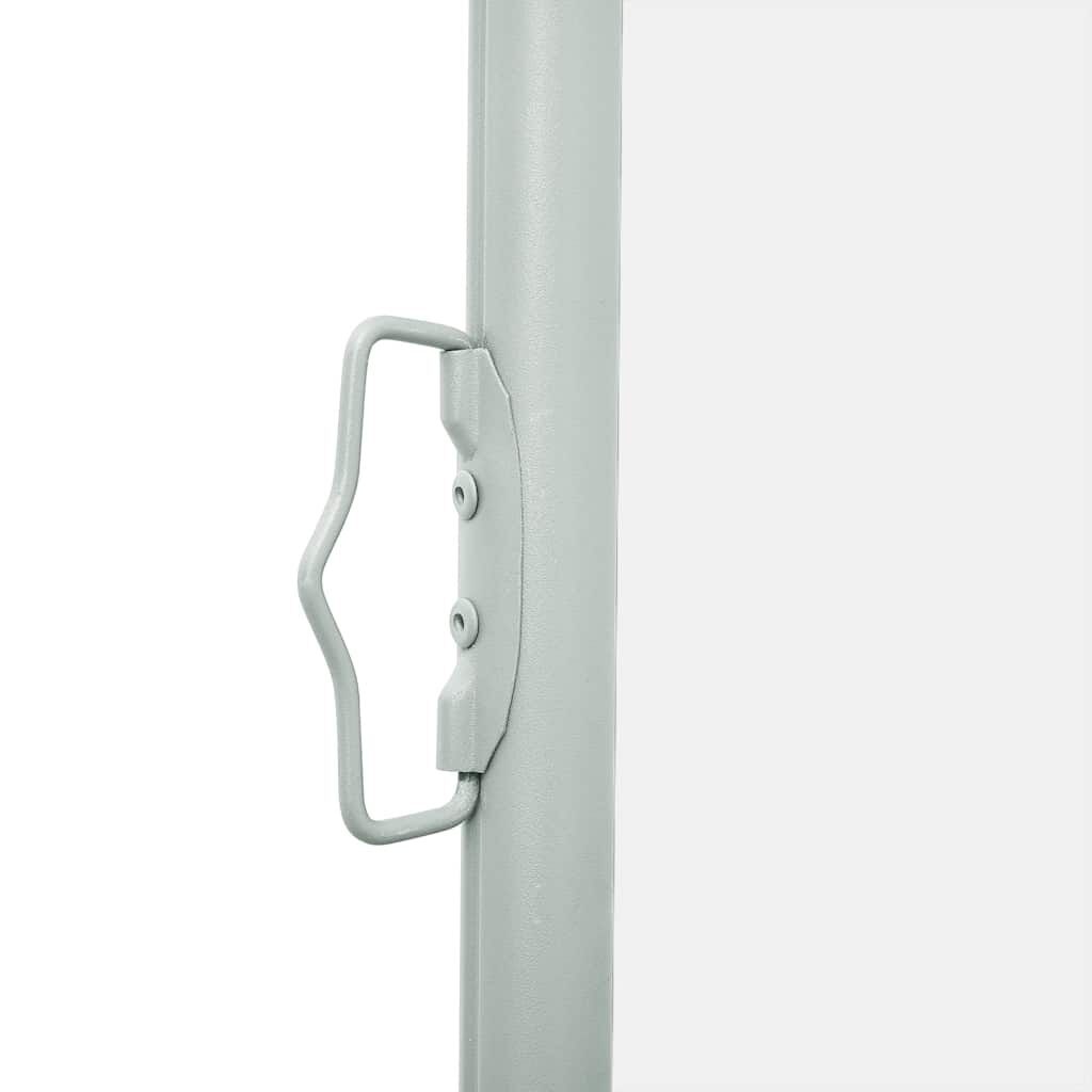 vidaXL Tuinscherm uittrekbaar 140x600 cm crème