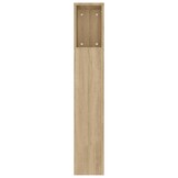 vidaXL Hoofdbordkast 180x18,5x104,5 cm sonoma eikenkleurig