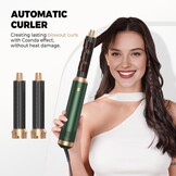 5-in-1 Heteluchtstyler Multistyler 1000W Groen - 53% Korting