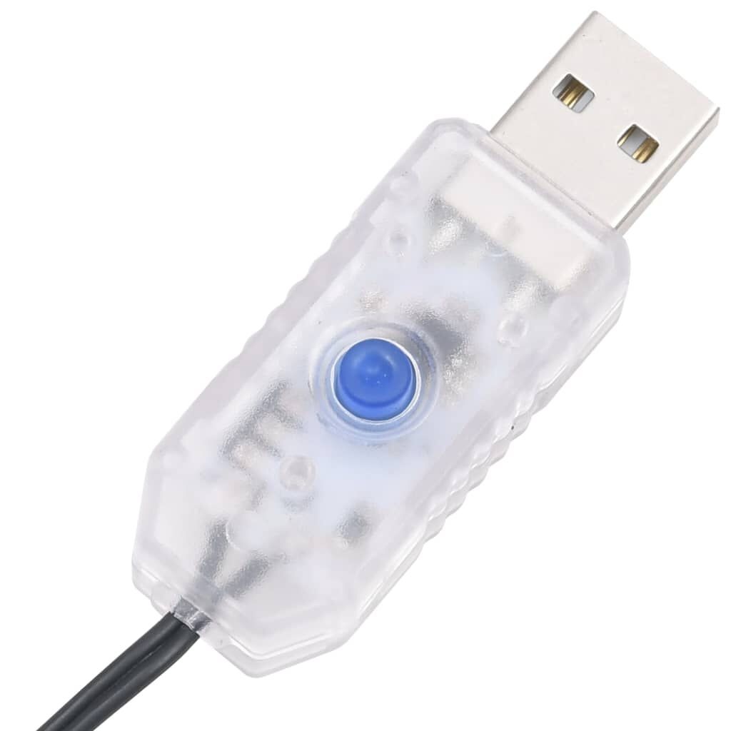VidaXL Lichtslinger 400 LED's 40m Warmwit - 36% Korting