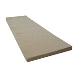 Opvouwbaar matras slaapmat 60x198x5cm bruin, gewatteerd, lichtgewicht 1.92kg, H2 polyurethaanschuim, met draagband