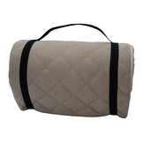 Opvouwbaar matras slaapmat 60x198x5cm bruin, gewatteerd, lichtgewicht 1.92kg, H2 polyurethaanschuim, met draagband