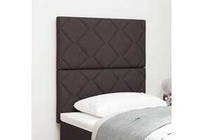 vidaXL Stoffen Hoofdbord Donkerbruin 80 cm - 34% Korting