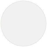 vidaXL Tafelbeschermer Ø100 cm 1,6 mm PVC mat